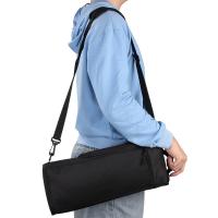 Oxford for picnic & Outdoor Warmer Bag Lightweight & large capacity & portable & attached with hanging strap Solid black PC