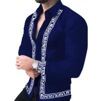 Polyester Hommes Chemises décontractées à manches longues Autres plus de couleurs pour le choix pièce