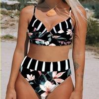Polyamid Bikini, Gedruckt, unterschiedliches Muster zur Auswahl,  Festgelegt