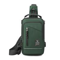 Nylon easy cleaning & Backpack & Multifunction Sling Bag waterproof Solid PC