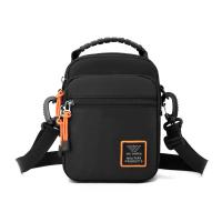 Nylon easy cleaning & Multifunction Crossbody Bag durable & Lightweight & attached with hanging strap Solid PC