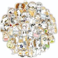 Pressure-Sensitive Adhesive Waterproof Decorative Sticker for home decoration Cats mixed colors Bag