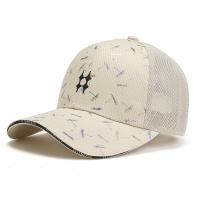 Polyester Flatcap perspire & sun protection & breathable printed PC