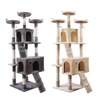 Sisal Hemp & Fibra de madera de densidad media & Flanela Escalada de gato, más colores para elegir,  trozo