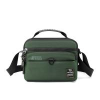Nylon Outdoor Crossbody Bag large capacity & hardwearing & waterproof Solid PC