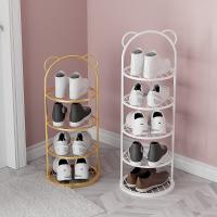 Iron Shoes Rack Organizer for storage stoving varnish Solid PC