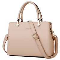 PU Leather Handbag large capacity & attached with hanging strap PC