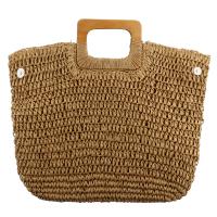 Straw Easy Matching Woven Tote large capacity PC