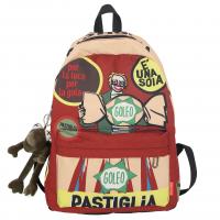 Canvas Easy Matching Backpack durable & large capacity & soft surface Cartoon PC
