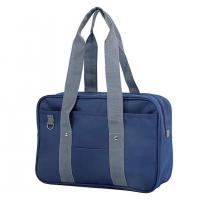 Oxford Handbag durable & large capacity & soft surface & attached with hanging strap Solid PC