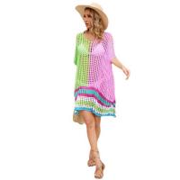 Polyester Swimming Cover Ups see through look & loose : PC