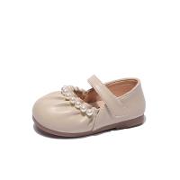 Rubber & PU Leather velcro Girl Moccasin Gommino Pair