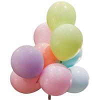 Emulsion Dekoration Ballon, Solide, 100Pcs/Tasche,  Tasche