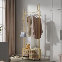 Iron Storage Rack Clothes Hanging Rack for storage stoving varnish Solid PC