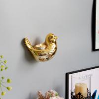 Ceramics Candle Holder for home decoration plated Solid gold PC