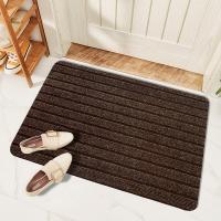 Polyester Absorbent Floor Mat anti-skidding Solid PC