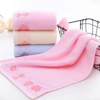 Cotton Absorbent Towel thicken jacquard floral PC