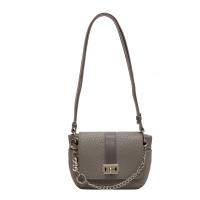 PU Leather Easy Matching Crossbody Bag with chain Lichee Grain PC