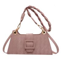PU Leather Easy Matching Shoulder Bag attached with hanging strap Argyle PC