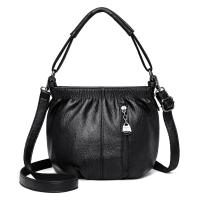 PU Leather easy cleaning Crossbody Bag durable & attached with hanging strap Solid PC