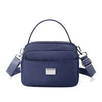 Nylon hard-surface & Anti-deformation & easy cleaning Handbag attached with hanging strap Solid PC