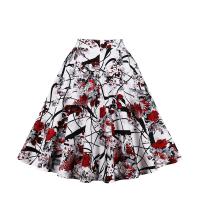 Spandex & Cotton Skirt & loose printed floral PC