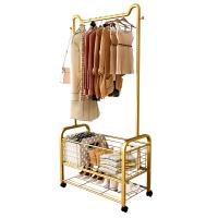 Carbon Steel Clothes Hanging Rack for storage & durable & large capacity & thickening Solid PC