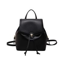 PU Leather Easy Matching Backpack PC