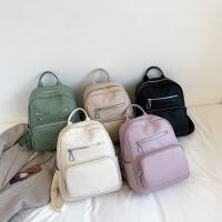 PU Leather Backpack Lightweight & soft surface Solid PC