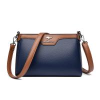 PU Leather hard-surface & Concise Handbag Lightweight & attached with hanging strap Solid PC