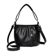 PU Leather Easy Matching Handbag durable & soft surface & attached with hanging strap Solid PC