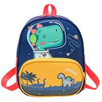 Nylon easy cleaning & Load Reduction Backpack large capacity & soft surface dinosaur pattern PC