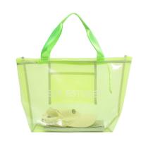 PVC Shoulder Bag large capacity & waterproof & transparent Solid PC