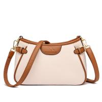 PU Leather Concise Crossbody Bag Lightweight & attached with hanging strap Solid PC