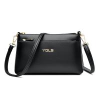 PU Leather Crossbody Bag Lightweight & attached with hanging strap Solid PC