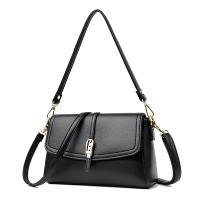 PU Leather Handbag Lightweight & attached with hanging strap Lichee Grain PC