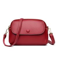 PU Leather easy cleaning Crossbody Bag Lightweight & attached with hanging strap Solid PC