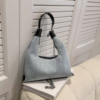 Denim Easy Matching Shoulder Bag with chain PC