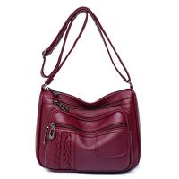 PU Leather Crossbody Bag durable & soft surface & waterproof Solid PC