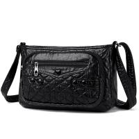 PU Leather Concise & Easy Matching Crossbody Bag large capacity Solid PC