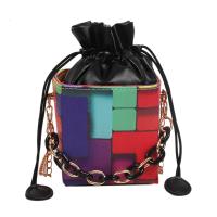 PU Cuir Crossbody Bag Géométrique plus de couleurs pour le choix pièce