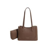 PU Leather Easy Matching Shoulder Bag large capacity Lichee Grain PC