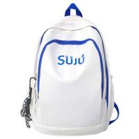 Nylon Easy Matching Backpack with hanging ornament & large capacity letter PC