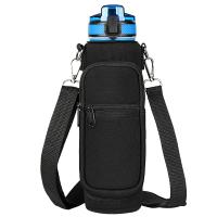 Cloth portable Watter Bottle Bag portable & attached with hanging strap Solid PC
