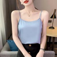 Real Silk Camisole slimming & loose & breathable Solid PC