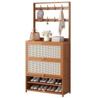 Moso Bamboo Storage Rack Shoes Rack Organizer PC