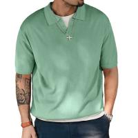 Gemengde stof & Katoen Polo Shirt Solide meer kleuren naar keuze stuk