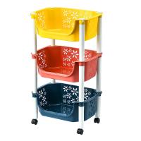 Polypropylene-PP Multilayer Storage Rack with pulley & hollow multi-colored PC
