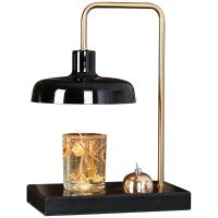 Marble & Metal adjustable light intensity Fragrance Lamps Japanese Standard black PC