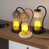 Marble & Glass adjustable light intensity Incense Burner different power plug style for choose PC
